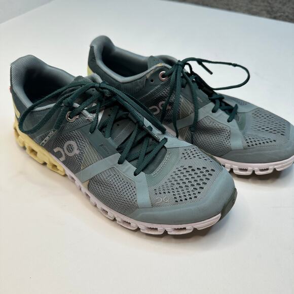 On Cloud Cloudflow Sea Limelight Sneakers - Picture 2 of 8